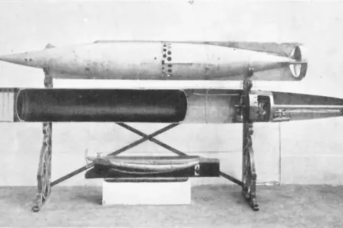An early Whitehead torpedo