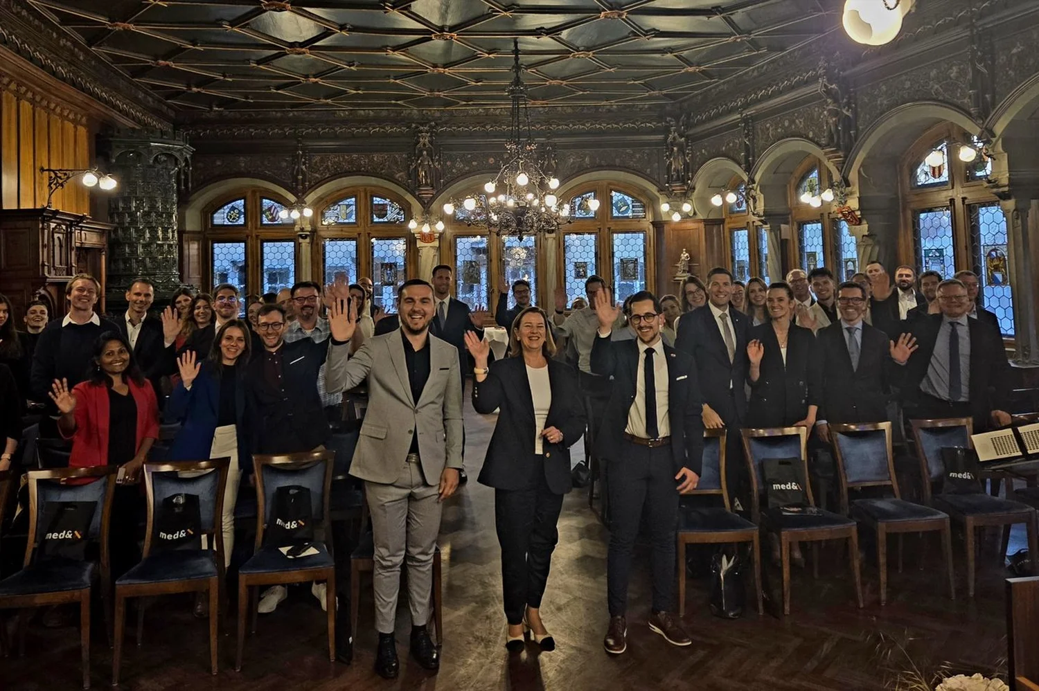 Croatian physicians and scientists gathered at a Med&X community evening